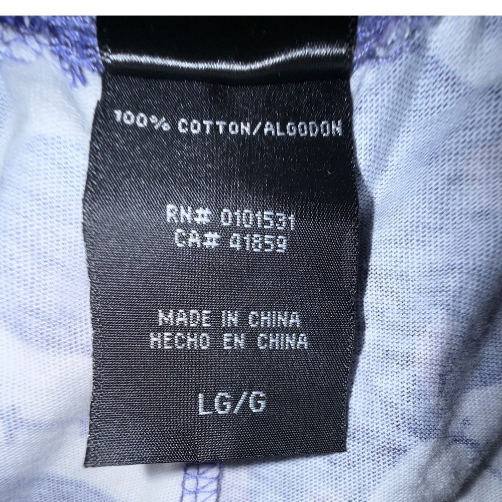 Disney Nightmare Before Christmas Jack Skellington Camo Pajama Pants Purple L - Picture 2 of 7